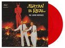 Louvin' Brothers Satan Is Real LP Hellfire Red Vinyl Newbury Comics EXCLUSIVE