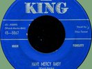 TITUS TURNER Have Mercy Baby / You Turned the Lamps 45rpm King 1957 R&B