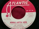 LED ZEPPELIN Whole Lotta Love / long - short PROMO 45  (Hear it )