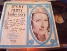 LESLEY GORE - ITS MY PARTY - US PIC SLEEVE + 45
