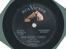 78RPM Elvis Presley, Good Rockin Tonight/I Dont Care If The Sun Dont Shine, VG+