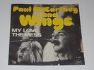 WINGS and PAUL McCARTNEY My Love / The Mess RARE 1973 Denmark 45 BEATLES Danish