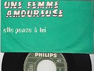 MIREILLE MATHIEU/UNE FEMME AMOUREUSE/ 45 TOURS   MADE IN MADAGASCAR