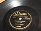 Pre War Blues Decca 48002 Johnny Temple Big Leg Woman V-/V- 78 RPM Tested