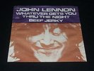 JOHN LENNON Whatever Gets You Thru The Night RARE DENMARK ps 45 ARCHIVE  BEATLES