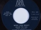 Northern Soul 45 JAMES & BOBBY PURIFY Wish You Didn't Have To Go BELL HEAR VG++