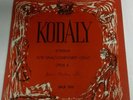 Kodaly Sonata for Unaccompanied Cello, Opus 8, Janos Starker, cello