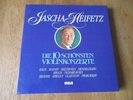 Jascha Heifetz - Die 10 schönsten Violinkonzerte / RCA RL 00720 Stereo 6LP NM/NM