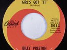 Northern Soul 45 BILLY PRESTON The Girl's Got It CAPITOL HEAR