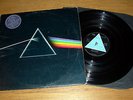 PINK FLOYD ?– THE DARK SIDE OF THE MOON LP Solid Blue Triangle / Stickered Cover