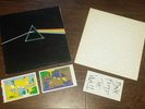 Pink Floyd Dark Side of the Moon - The Wall Vinyl LP Record Set and orig decals