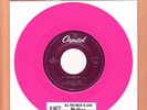 BEATLES - ALL YOU NEED IS LOVE  45 RPM  CAPITOL  LIMITED  PINK VINYL  MINT 1994