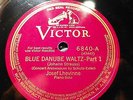 1928 JOSEF LHEVINNE Russian Piano Schulz Evler Concert Arabesque on Blue Danube