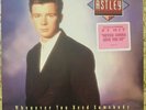 Rick Astley- Whenever You Need Somebody LP NM Promo  Includes Promo Packet