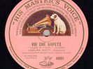 26g.  Adelina Patti - Nozze di Figaro-Voi che sapete - HM 03051 (repressing)