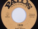 R&B Soul 45 FENTON ROBINSON I Believe PALOS HEAR