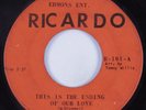 Sweet Soul 45 SI-BERIANS This Is The Ending Of Our Love RICARDO HEAR