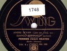 78rpm – Django Reinhardt – Pennies From Heaven – Swing 4 – E