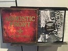 AGNOSTIC FRONT VICTIM IN PAIN NM/NM CLEAR VINYL 2009 HARDCORE PUNK REISSUE INNER