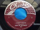 Rare Blues 45 : Sonny Boy Williamson   I Don't Know   Checker 864