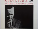Steve Lacy Evidence Don Cherry on New Jazz - Japan LP NM