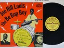 JOE HILL LOUIS BE BOP BOY SUN PLP-304 Japan Mono Vinyl LP
