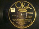 78: OKEH 41192- JOE VENUTI  -THAT'S THE GOOD OLD SUNNY SOUTH /WEARY RIVER  -E