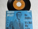 Buddy Holly seltene deutsche Curry Coral  '45 mit Bildhülle 