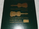 ENDRE WOLF / MOZART / BACH Violin Concertos lp Mercury MG 10023 VG++/EX 1949