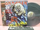 JAPAN LP IRON MAIDEN THE NUMBER OF THE BEAST EMS-91034 TOSHIBA EMI OBI INSERT