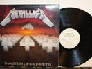 Metallica: Master Of Puppets [LP 1986 White Label Promo] Speed Metal, Rock, Rare