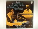 SZERYNG, WALCHA Bach Sonatas for Solo Violin PHILIPS 2 LPs STEREO SEALED