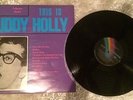 BUDDY HOLLY VINTAGE LP VINYL RECORD 12