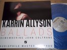 KARRIN ALLYSON Ballads - Remembering John Coltrane - Pure Audiophile PA-001(2)