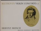 BEETHOVEN: Violin Concerto, Heifetz / Munch RCA LIVING STEREO LSC-1992 SD OG LP