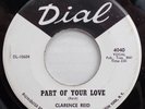 CLARENCE REID Part Of Your Love /Gimme A Try DIAL NORTHERN SOUL PROMO 45 BLOWFLY