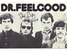 DR FEELGOOD (WILKO LEE BRILLEAUX) FULLY SIGNED UA POSTCARD - OFF THE SCALE COOL