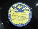 CLARENCE WILLIAMS & HIS WASHBOARD BAND Wanted/Cryin' Mood BLUEBIRD 6932 BUFF VG+