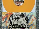 Neck Deep - Rain In July / HOBD - VINYL LP 1st PRESS ORANGE /150 RARE OOP