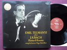 DANACORD Mono 3LP box, BACH: Partitas & Sonatas for Violin Solo, TELMANYI, NM
