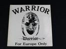 Warrior For Europe Only 1983 Private Pressing Neon/Bullet Metal EP Vinyl Record