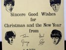 Beatles 1963 Flexi Xmas Fan club Lytone 492 Near Mint + Envelope