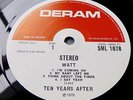 TEN YEARS AFTER Watt 1971 UK DERAM 1st PRESS w/POSTER - MINT
