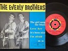 RARE FRENCH EP THE EVERLY BROTHERS THE GIRL SANG THE BLUES