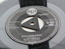 ELVIS PRESLEY 1959 UK  45  HOUND DOG -  BLUE SUEDE SHOES   RCA 1095 TRI PRESSING