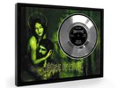 Cradle Of Filth Temptation Framed Silver Disc Display Vinyl (C1)