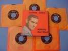 ONE-OF-A-KIND, GEORGE JONES,  5 - 45's, CUSTOM BOX SET, HILLBILLY HOT-SHOT, M-