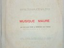 MUSIQUE MAURE / ALI OULD EIDE & MNEINA MINT NANA / IFAN 10' 2XLP HORS COMMERCE