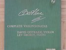 C217 OISTRAKH & OBORIN BEETHOVEN COMPLETE VIOLIN SONATAS 4 x LP PHILIPS ED1