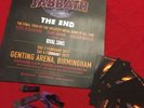 Black Sabbath The End Bham 2017 Official Tour Poster & Flyers & Confetti